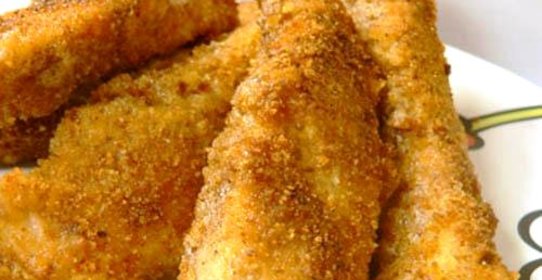 Филе телапии с паприкой в сухарной корочке