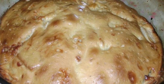 Шарлотка с маргарином