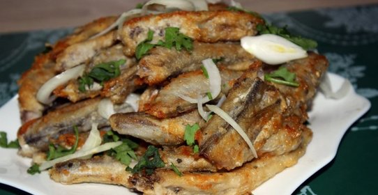 Жареная путассу