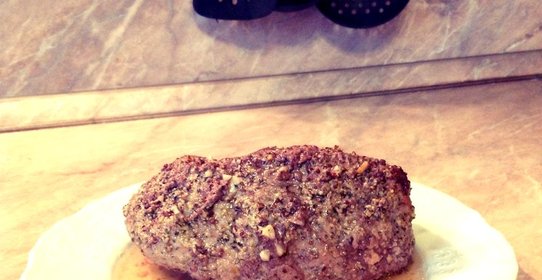 Буженина с чесноком