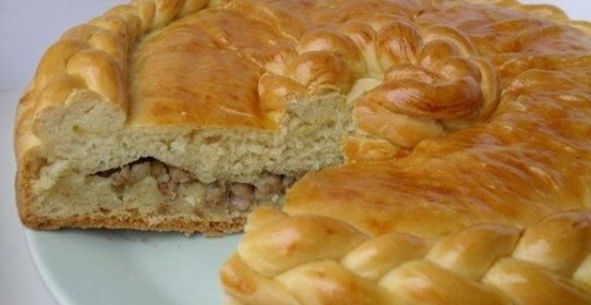 Закрытый пирог с мясом