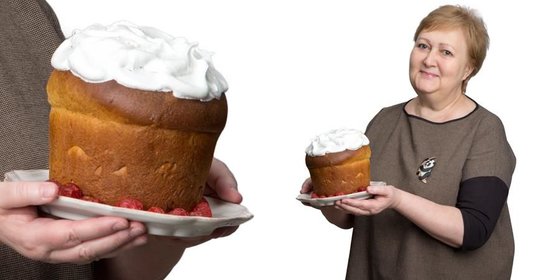 Кулич от Ольги Сюткиной