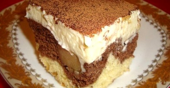 Пляцок с кокосом