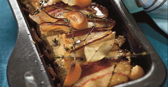 Рулет из курицы с печенкой