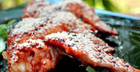 Куриные крылья по-японски