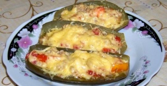 Огурцы, фаршированные мясом