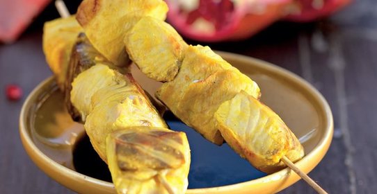 Шашлык из осетрины