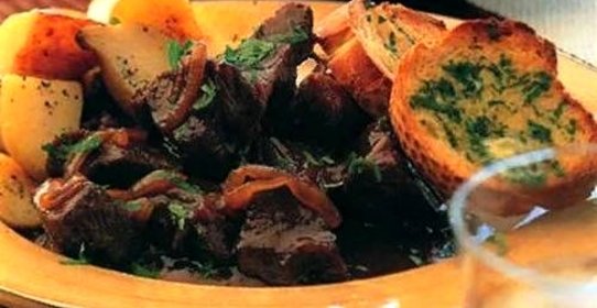 Говядина тушеная в пиве гиннесс