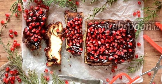 Сырник с гранатом