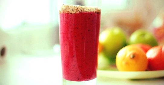 Утренний фруктовый смузи