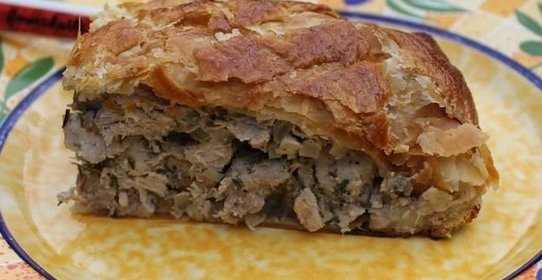 Мясной пирог со свининой