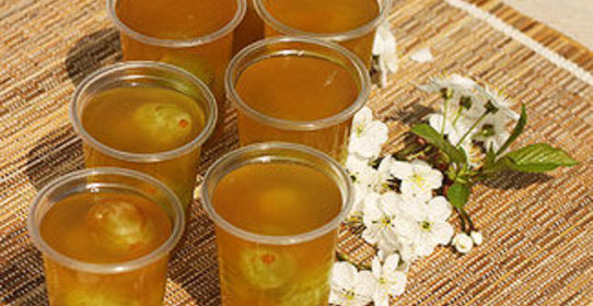 Виноград в желе