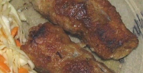 Мясной рулет с овощами