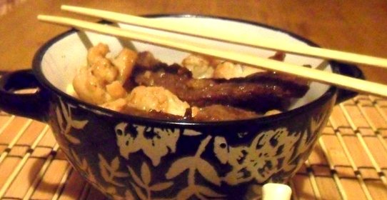 Говядина с цветной капустой