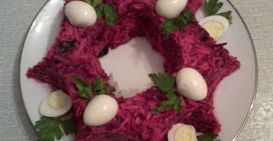 Сырный салат Восхищение