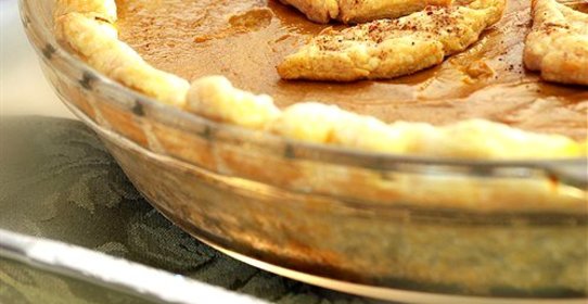 Тыквенный пирог с бурбоном