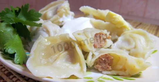 Пельмени из свинины