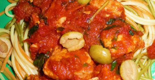 Курица по-средиземноморски