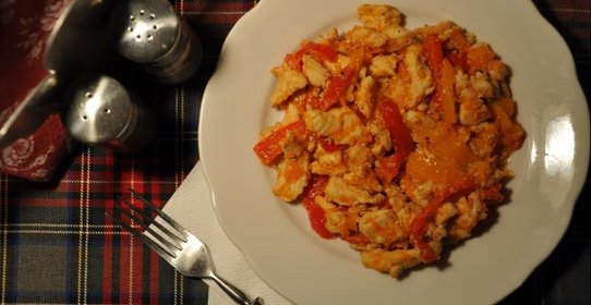 Нежное мясо с болгарским перцем