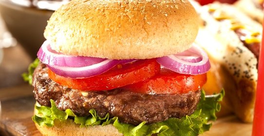 Гамбургеры на мангале