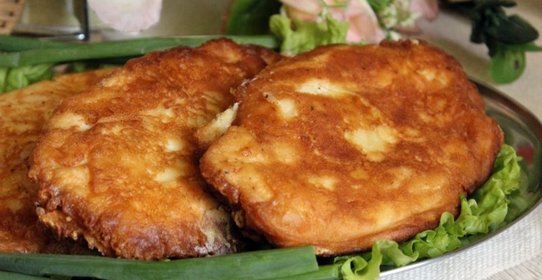 Куриные отбивные с сыром