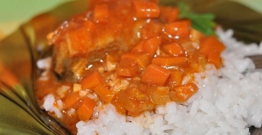 Гуляш из рыбы