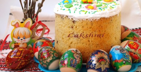 Пасхальные куличи на топлёном молоке