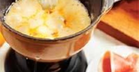 Сырное фондю по-деревенски