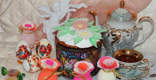 Кулич с фундуком