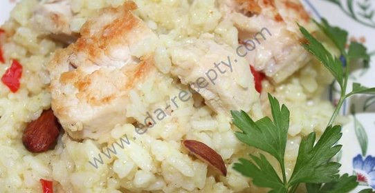 Китайский остро-сладкий плов из курятины