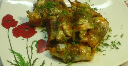 Рыбные рулетики со вкусом раков