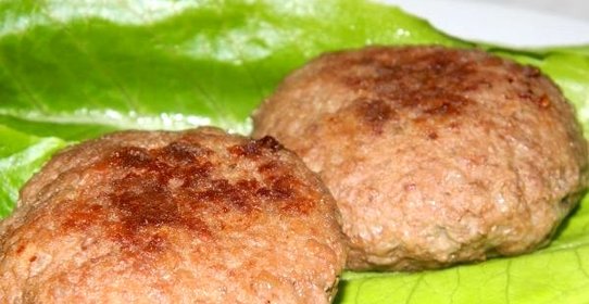 Сочные котлеты из говядины