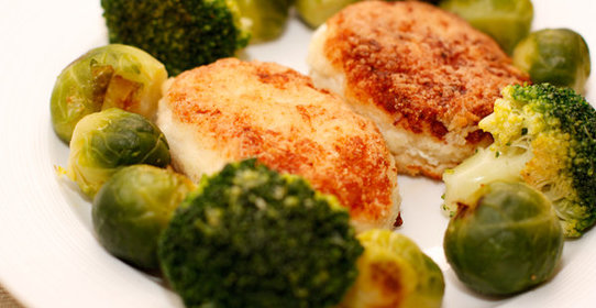 Котлеты из трески со сливками