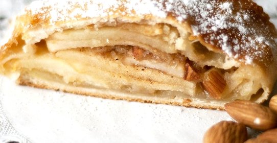 Незатейливый яблочный штрудель