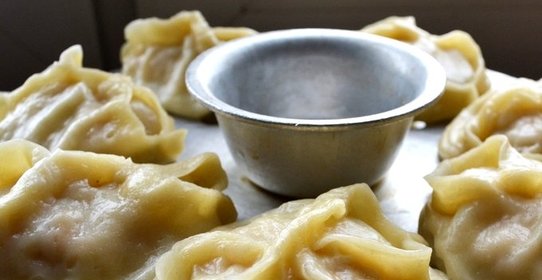 Манты с морковью