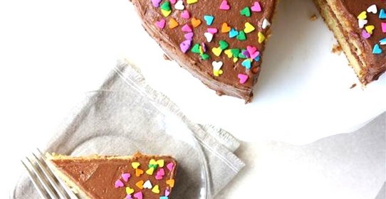 Торт с шоколадным кремом