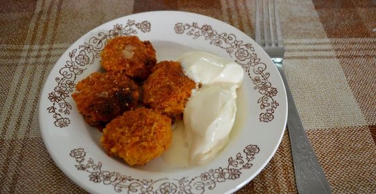 Мини котлеты из нута