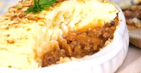 Пастуший пирог с бараньим фаршем