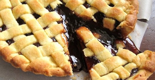 Пирог с вареньем