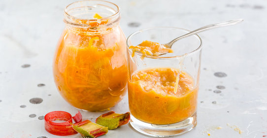 Джем из ревеня с апельсином