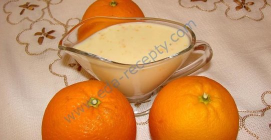 Английский апельсиновый крем