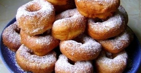 Творожные пончики