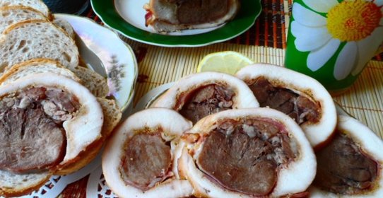 Мясной рулет Два в одном