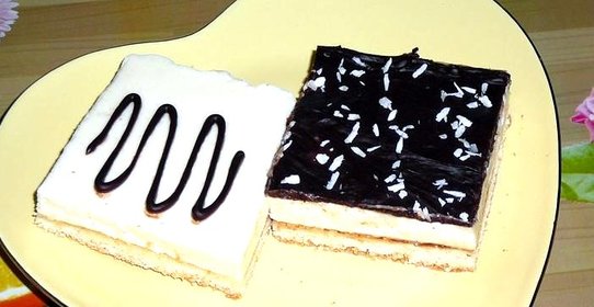 Пирожное c апельсиновым суфле