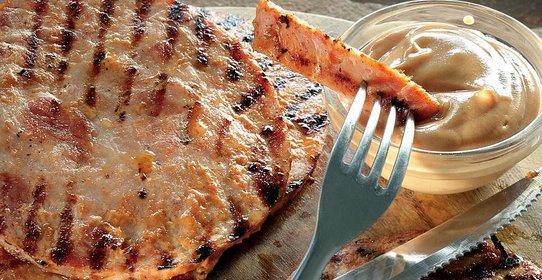 Ветчина на гриле