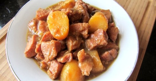 Мясо с картофелем в фольге