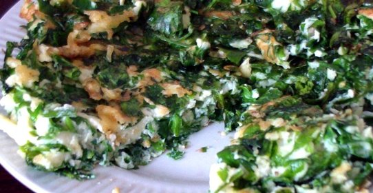 Зеленый пирог