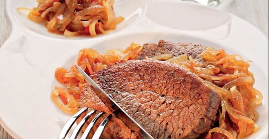 Жареные телячьи отбивные Агродольче