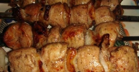 Шашлык из бараньих яиц