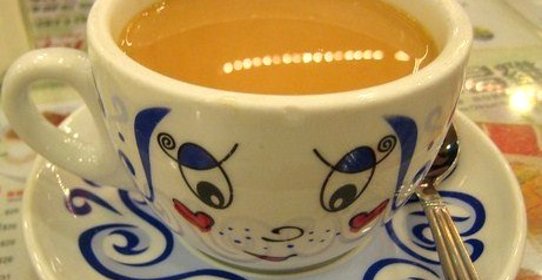 Зеленый чай на молоке